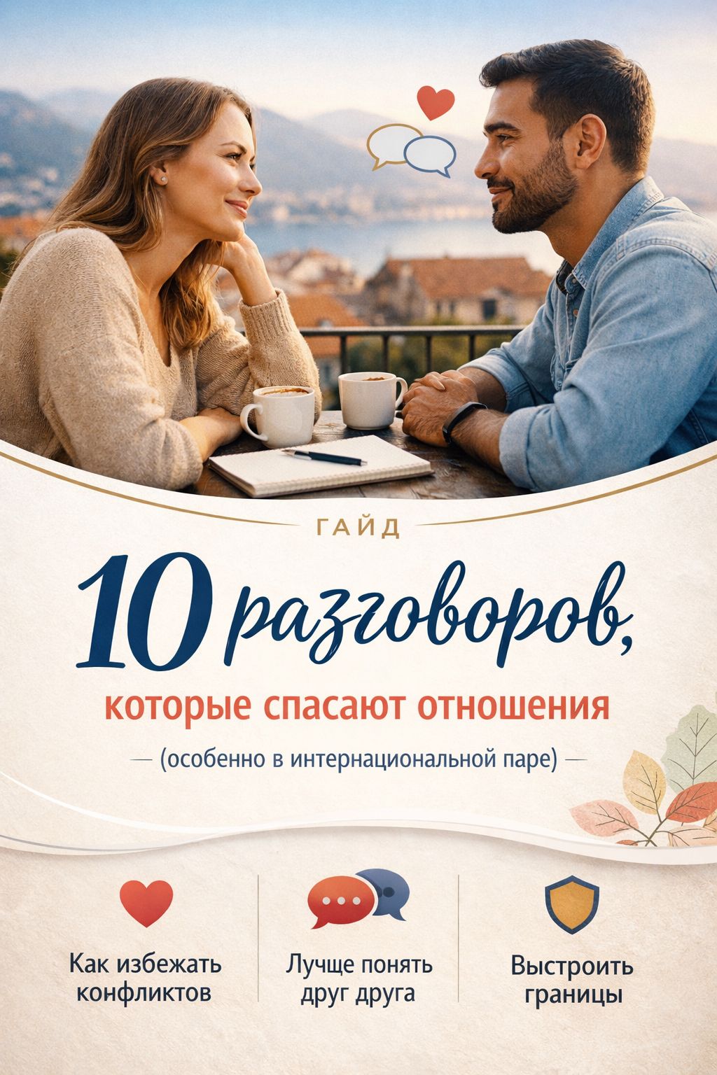 Гайд - 10 разговоров, которые спасают отношения (особенно в интернациональной паре)